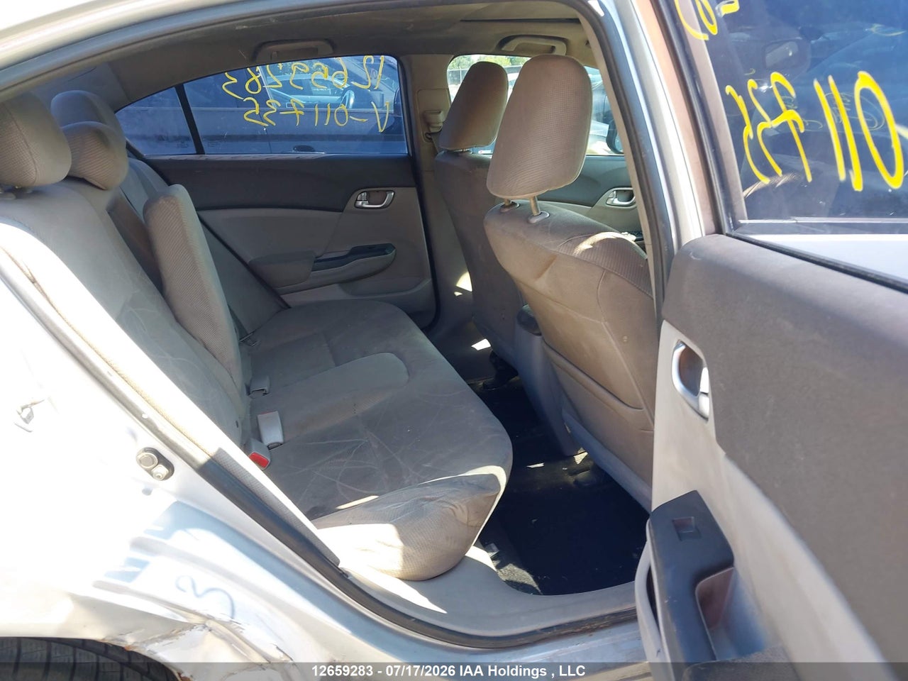 2012 HONDA CIVIC EX thumbnail 9