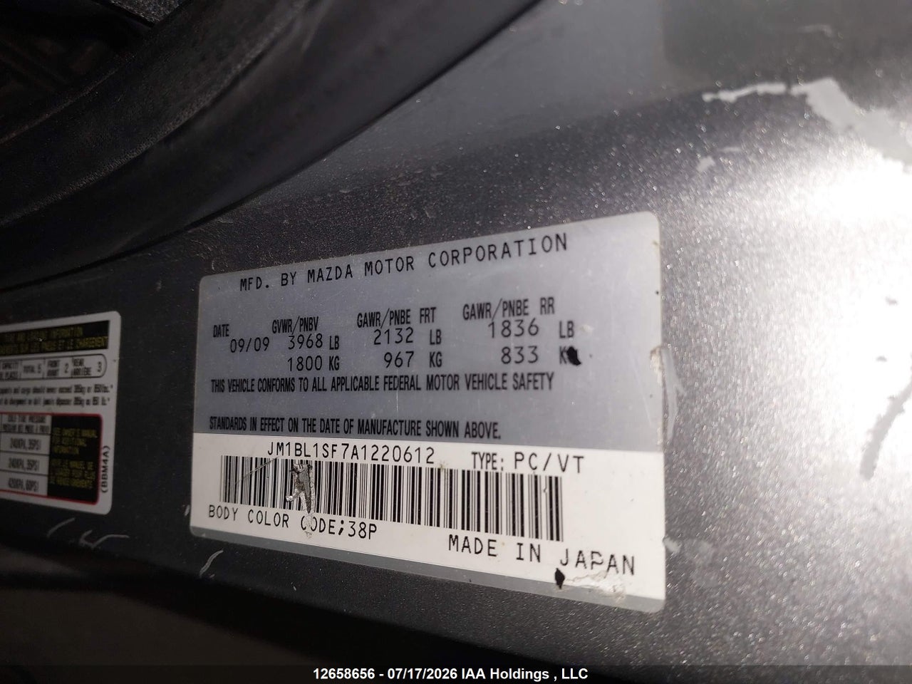 2010 MAZDA MAZDA3 GS/GX thumbnail 10