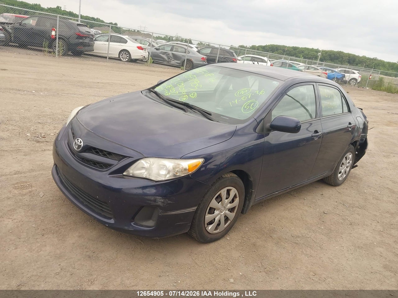 2012 TOYOTA COROLLA CE thumbnail 3