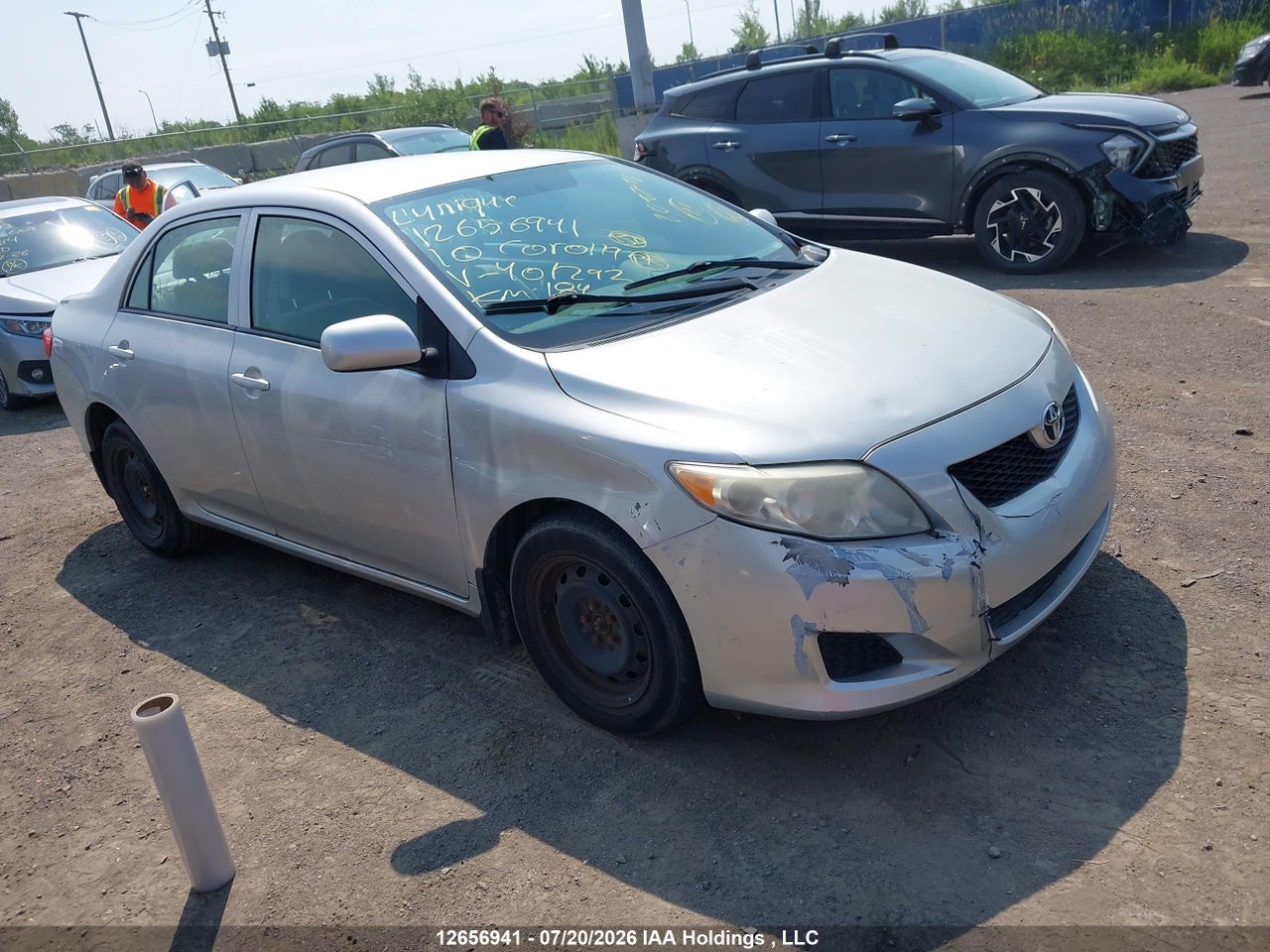 2010 TOYOTA COROLLA CE thumbnail 2