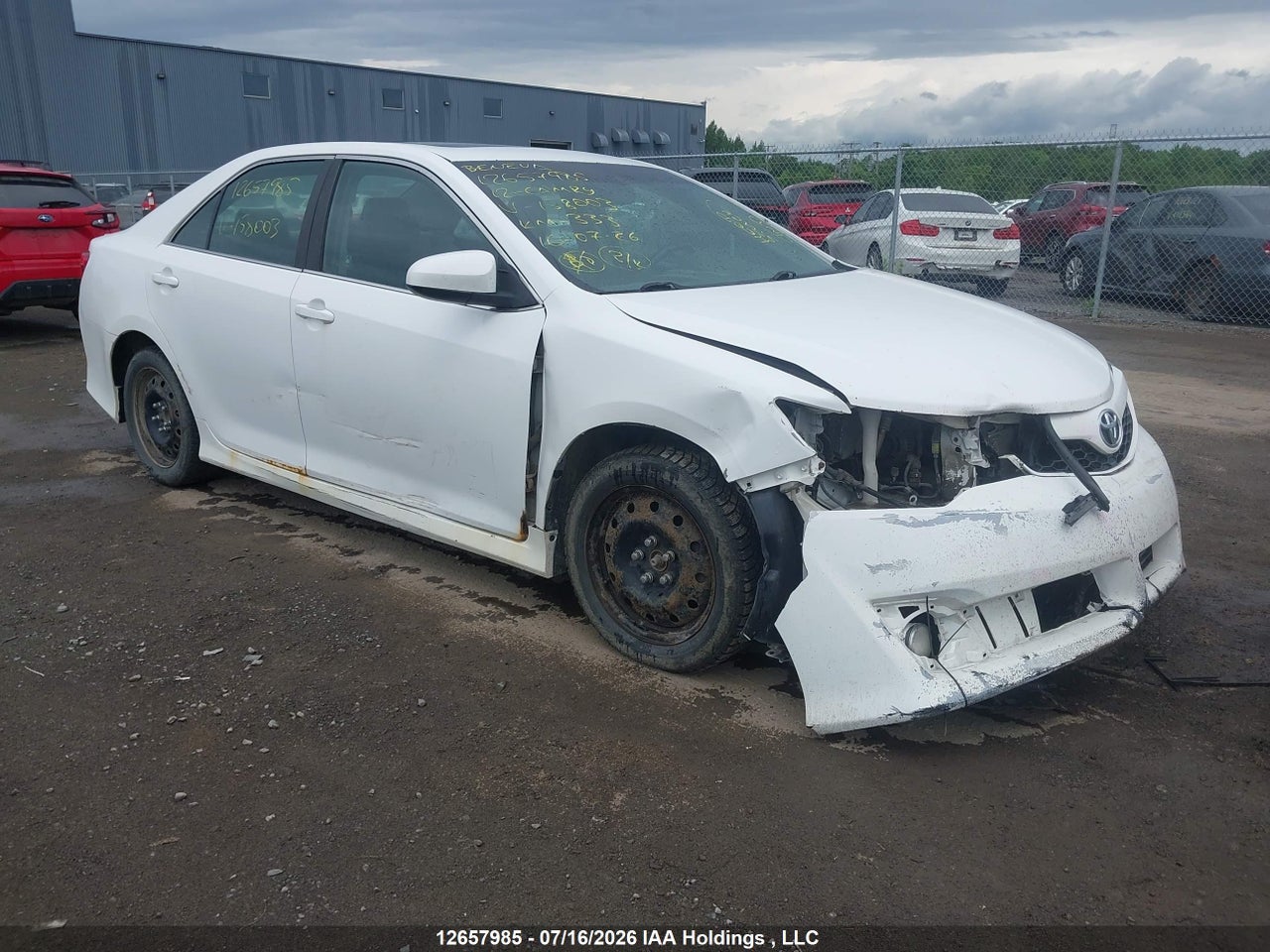 2012 TOYOTA CAMRY SE thumbnail 2