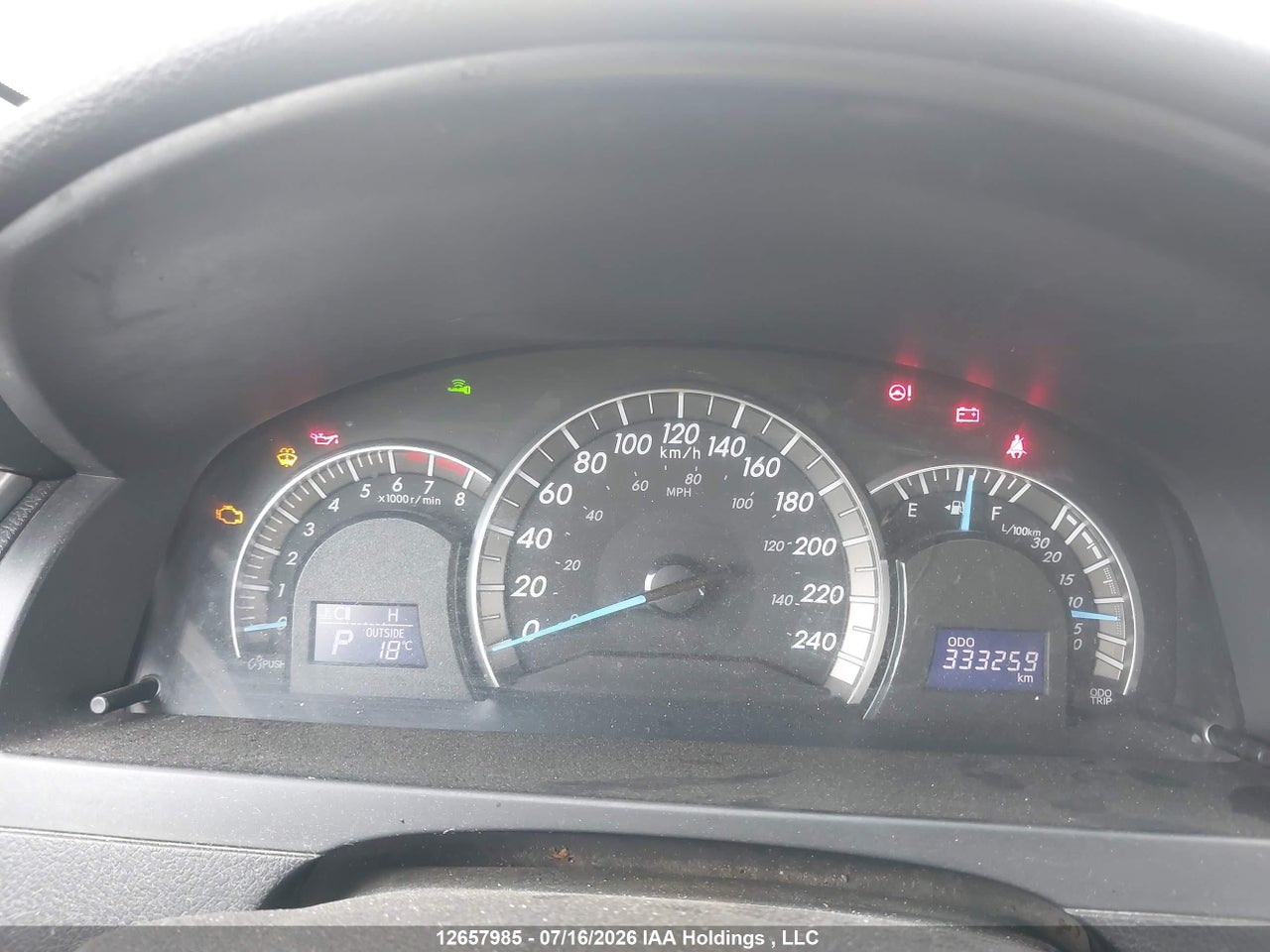2012 TOYOTA CAMRY SE thumbnail 8