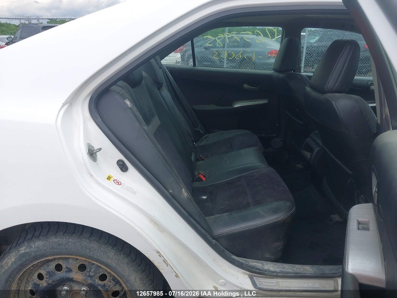 2012 TOYOTA CAMRY SE thumbnail 9