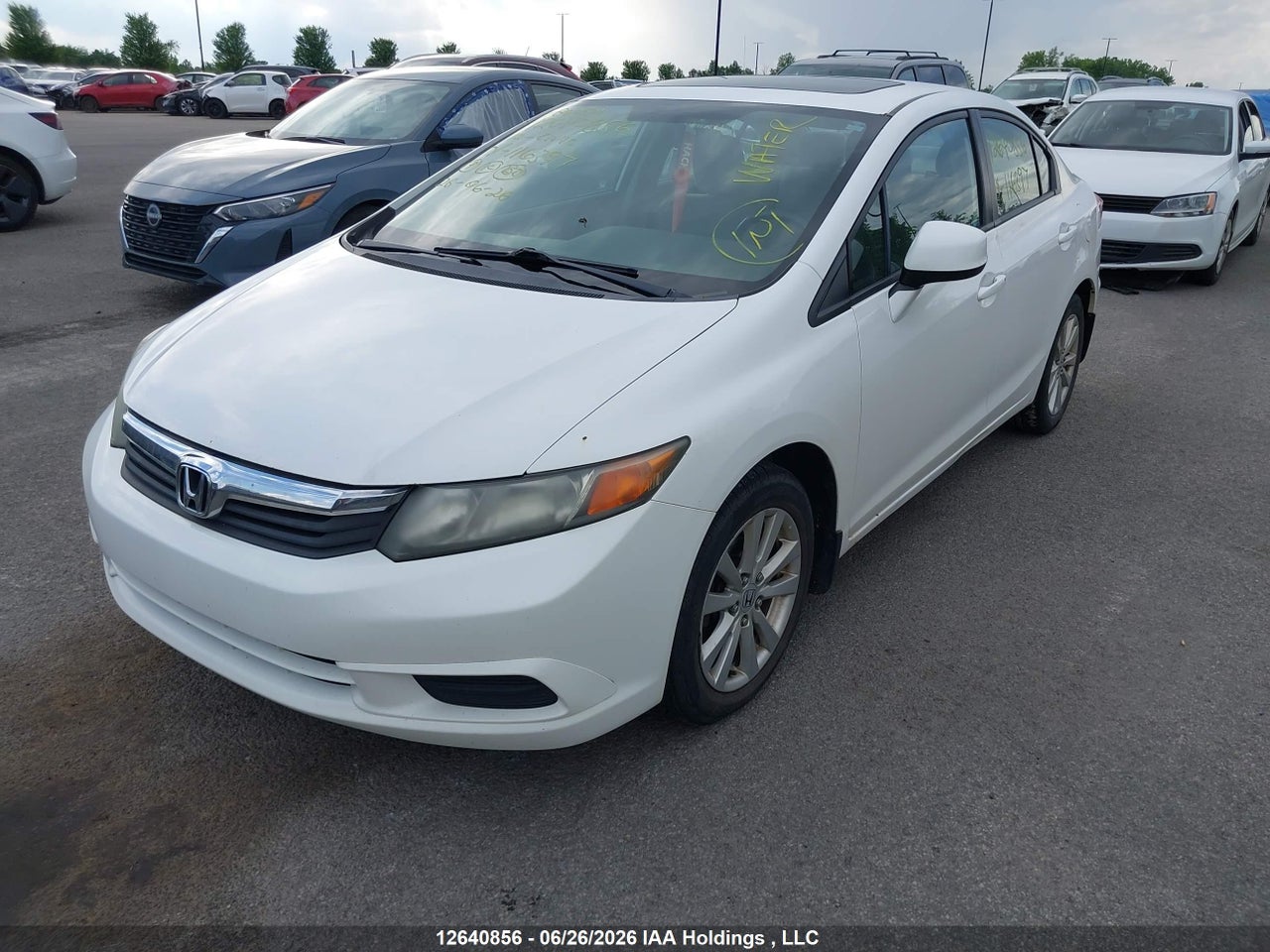 2012 HONDA CIVIC EX thumbnail 3