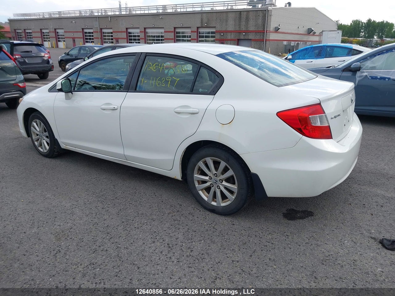 2012 HONDA CIVIC EX thumbnail 4