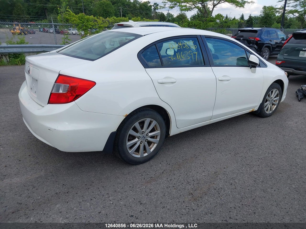 2012 HONDA CIVIC EX thumbnail 5