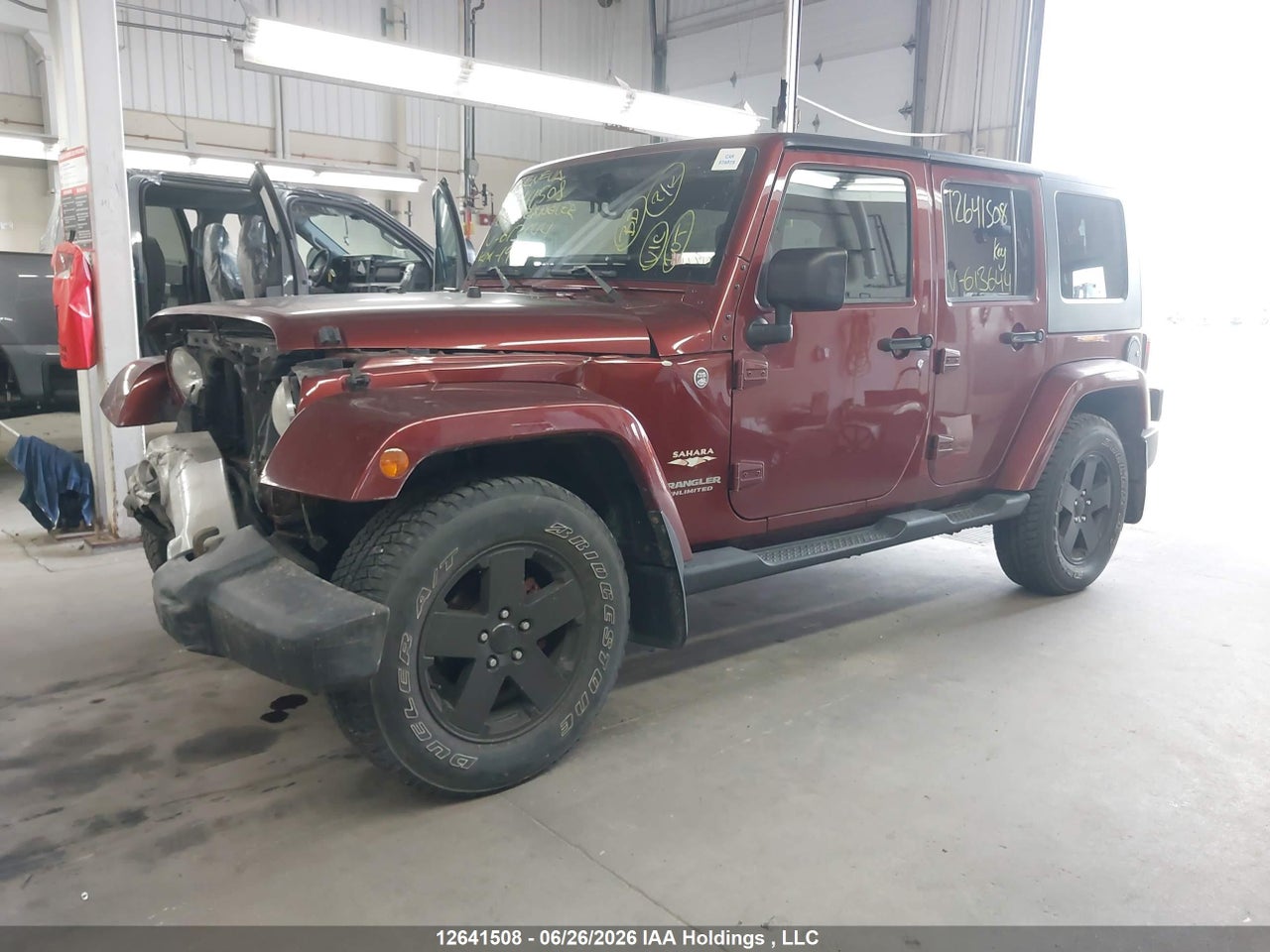 2008 JEEP WRANGLER UNLIMITED SAHARA thumbnail 3