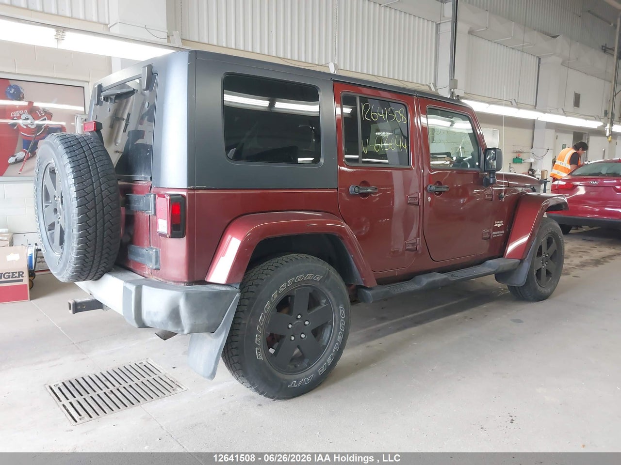 2008 JEEP WRANGLER UNLIMITED SAHARA thumbnail 5