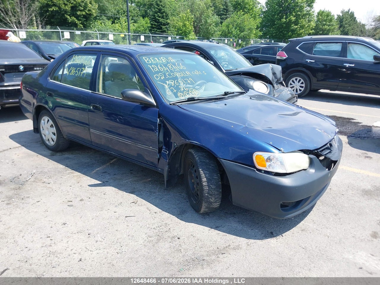 2002 TOYOTA COROLLA CE/LE/SPORT thumbnail 2