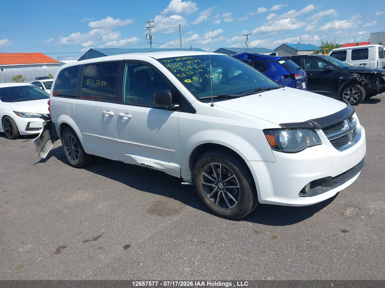 2017 DODGE GRAND CARAVAN CVP/SXT thumbnail 2