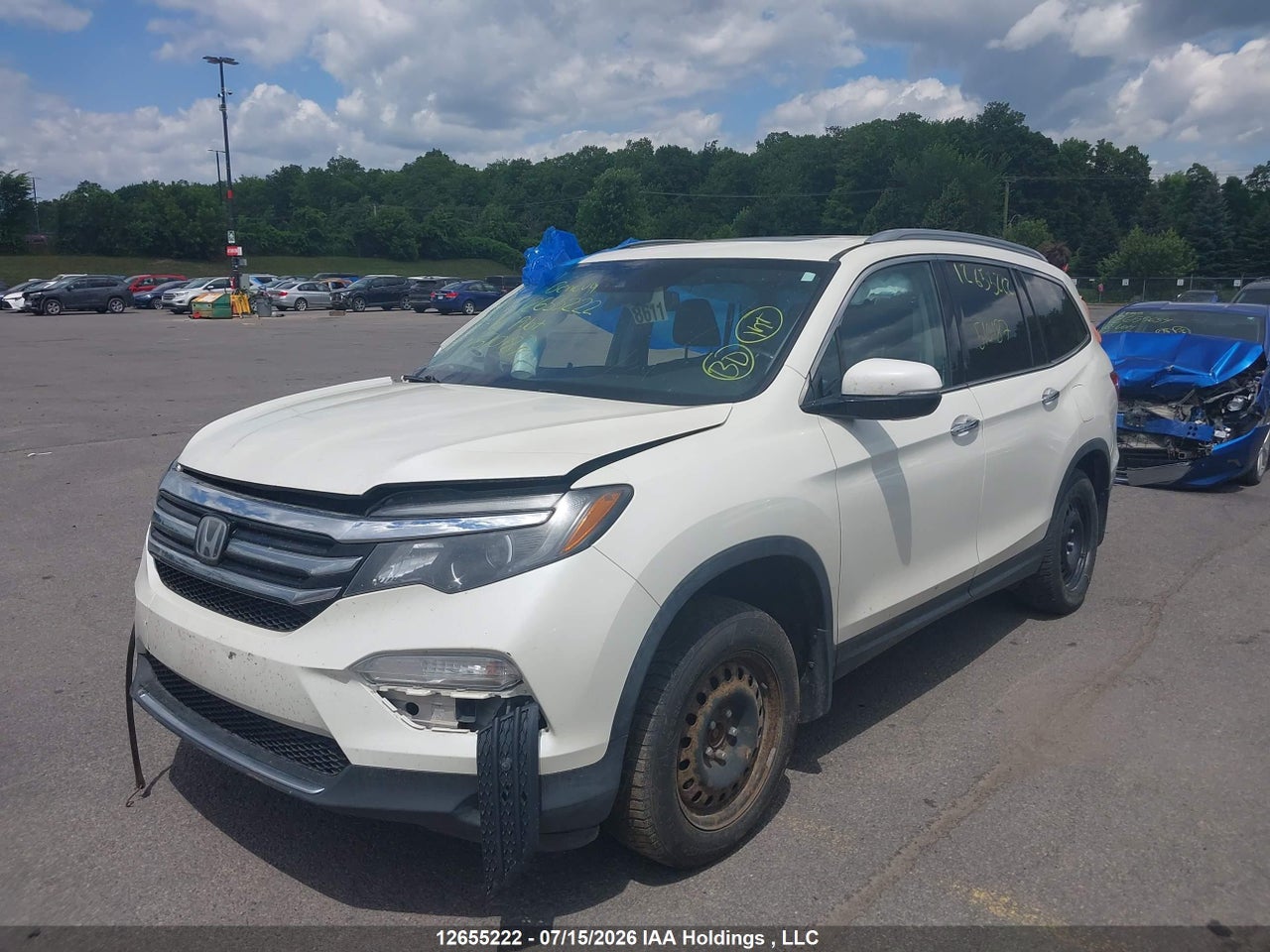 2016 HONDA PILOT TOURING thumbnail 3