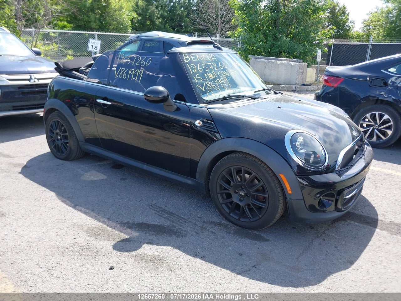 2015 MINI CONVERTIBLE COOPER thumbnail 2