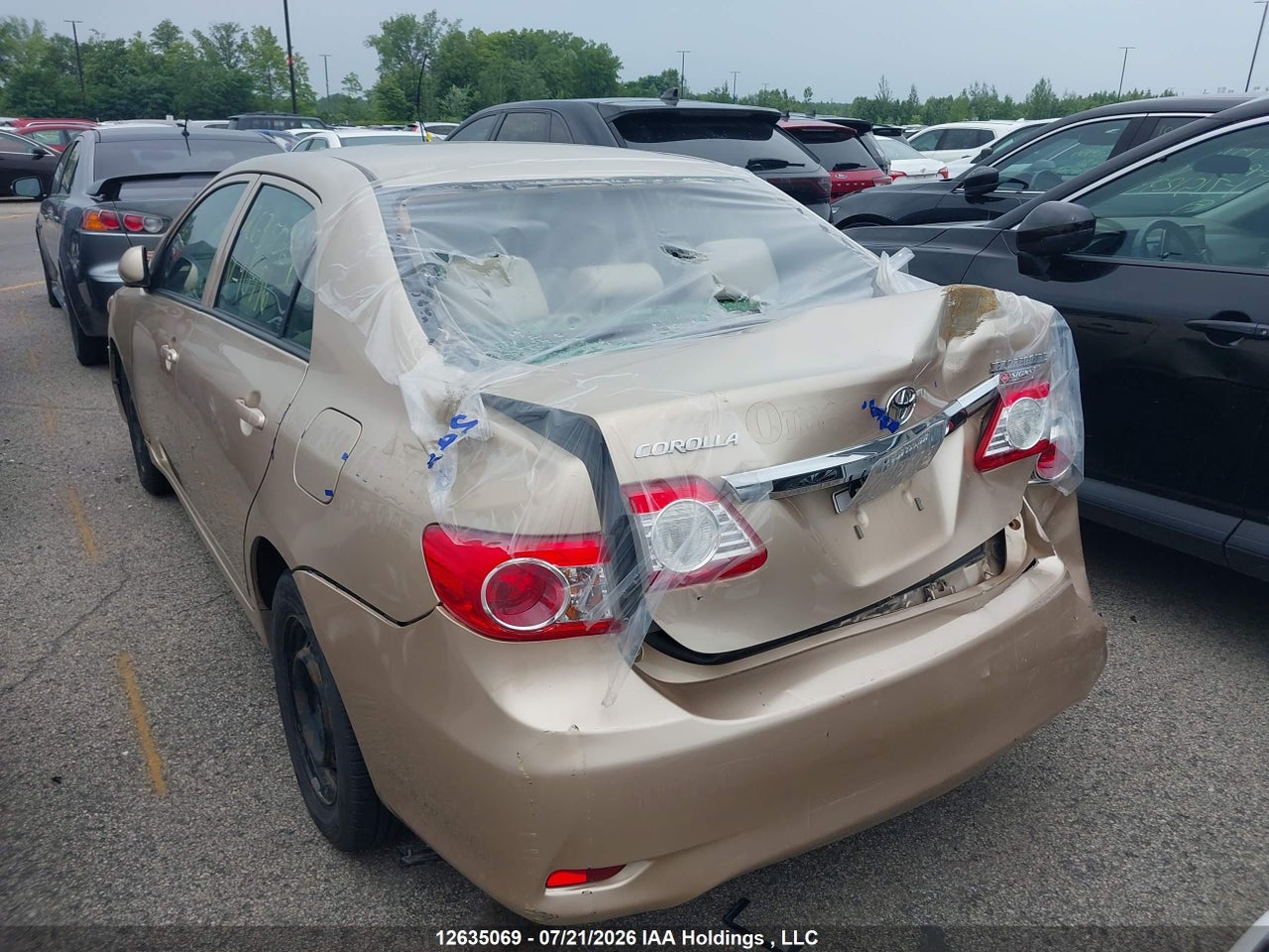 2012 TOYOTA COROLLA CE thumbnail 4