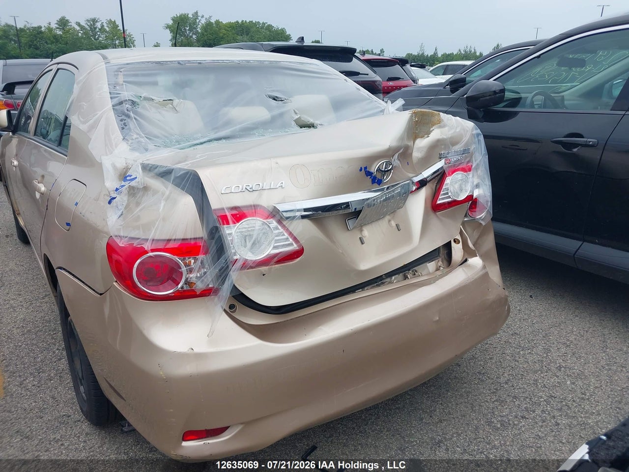 2012 TOYOTA COROLLA CE thumbnail 7