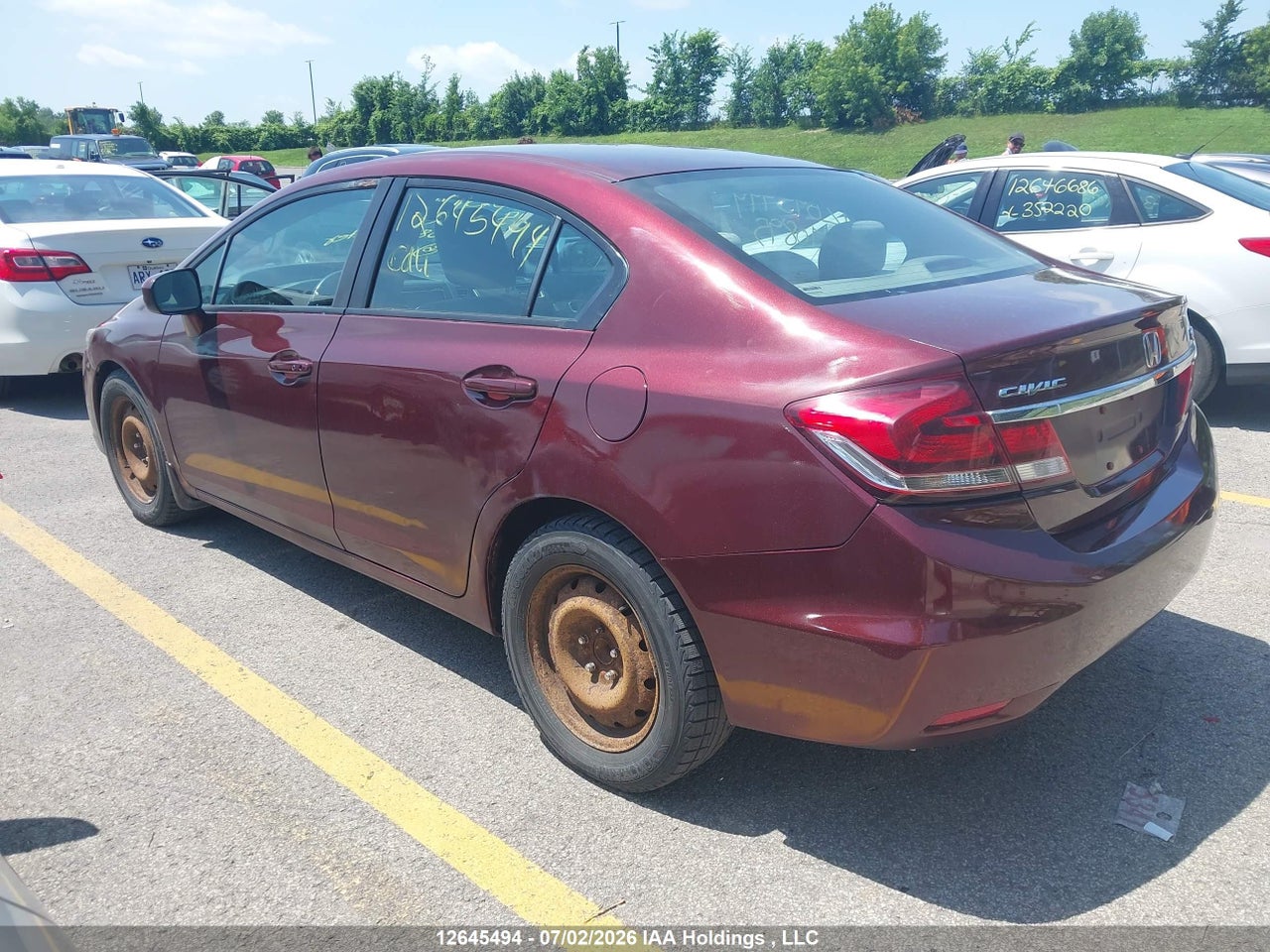 2015 HONDA CIVIC EX thumbnail 4