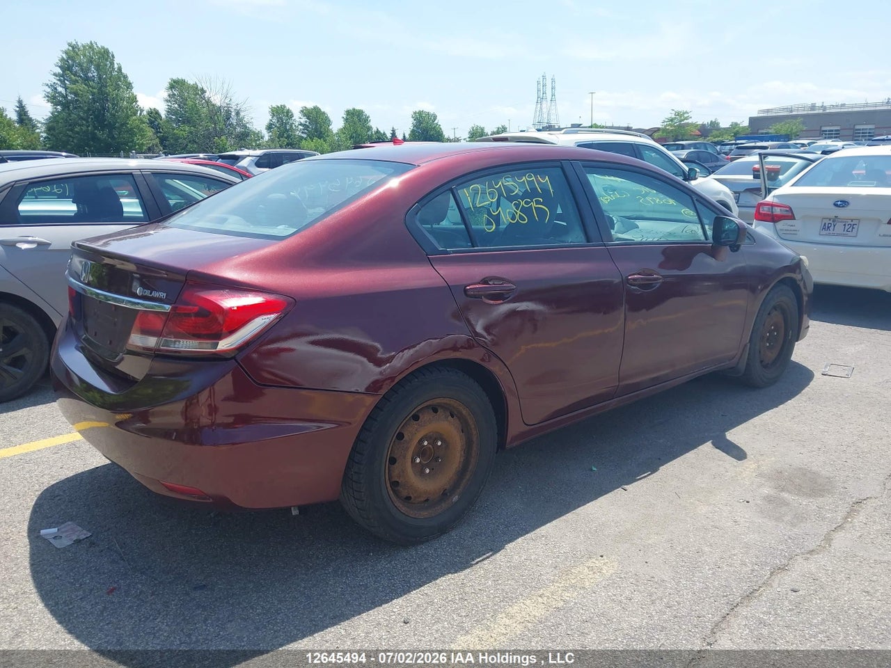 2015 HONDA CIVIC EX thumbnail 5