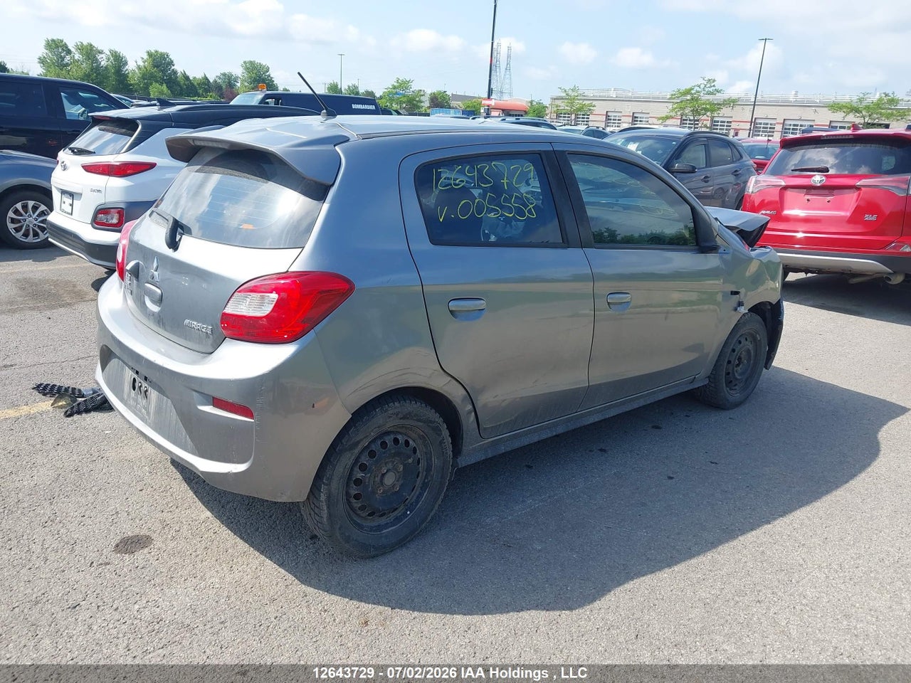 2019 MITSUBISHI MIRAGE ES/ES LIMITED thumbnail 5
