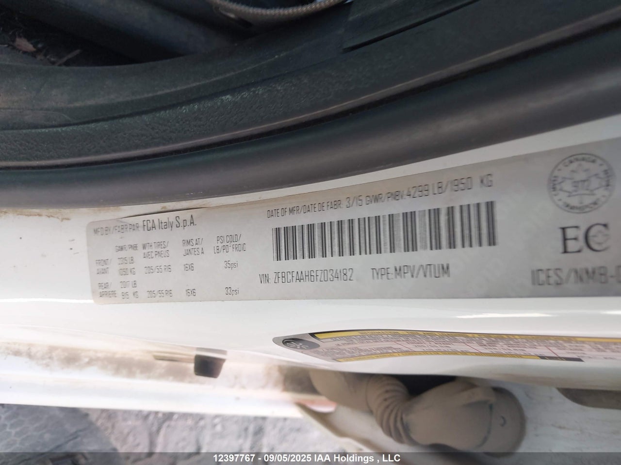 2015 FIAT 500L POP thumbnail 10