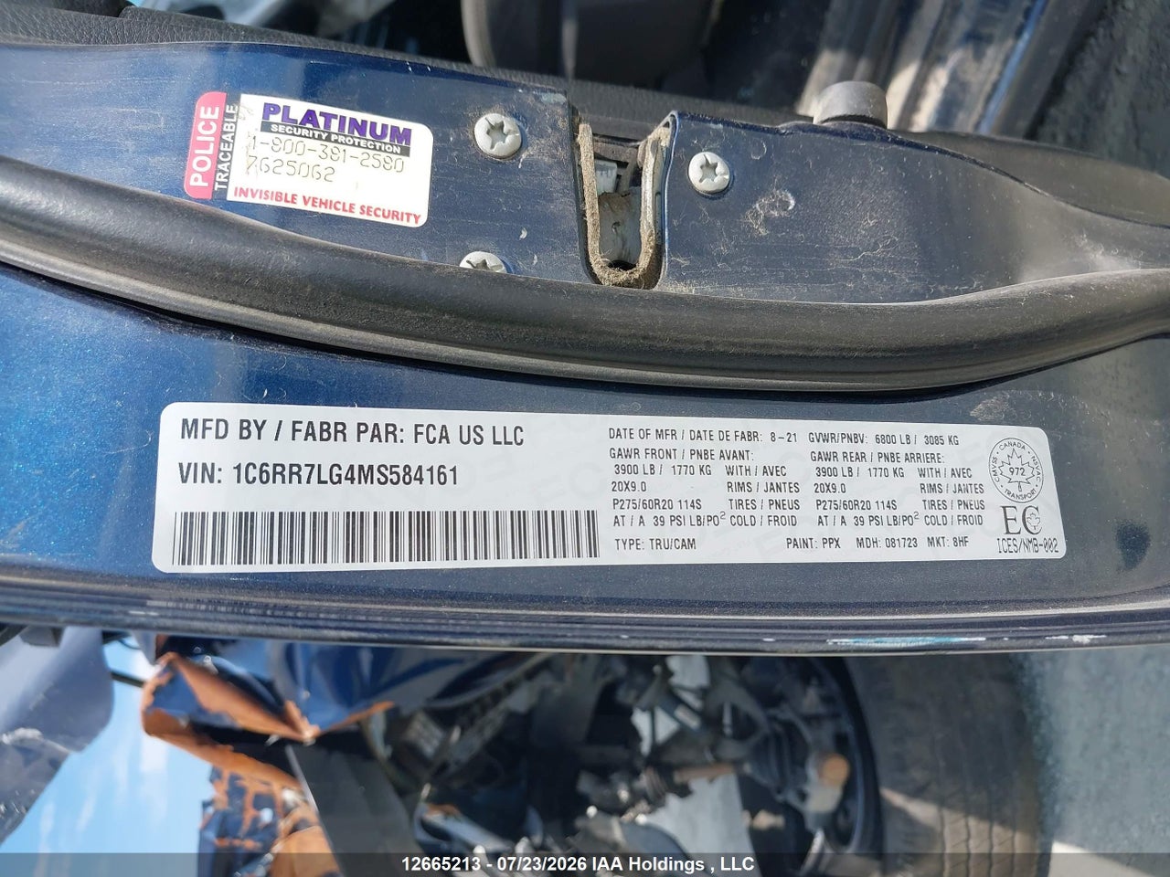 2021 RAM 1500 CLASSIC SLT thumbnail 10