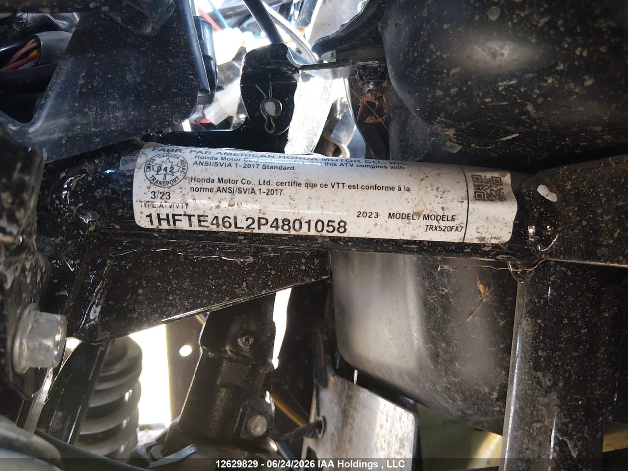 2023 HONDA TRX520 FA thumbnail 10