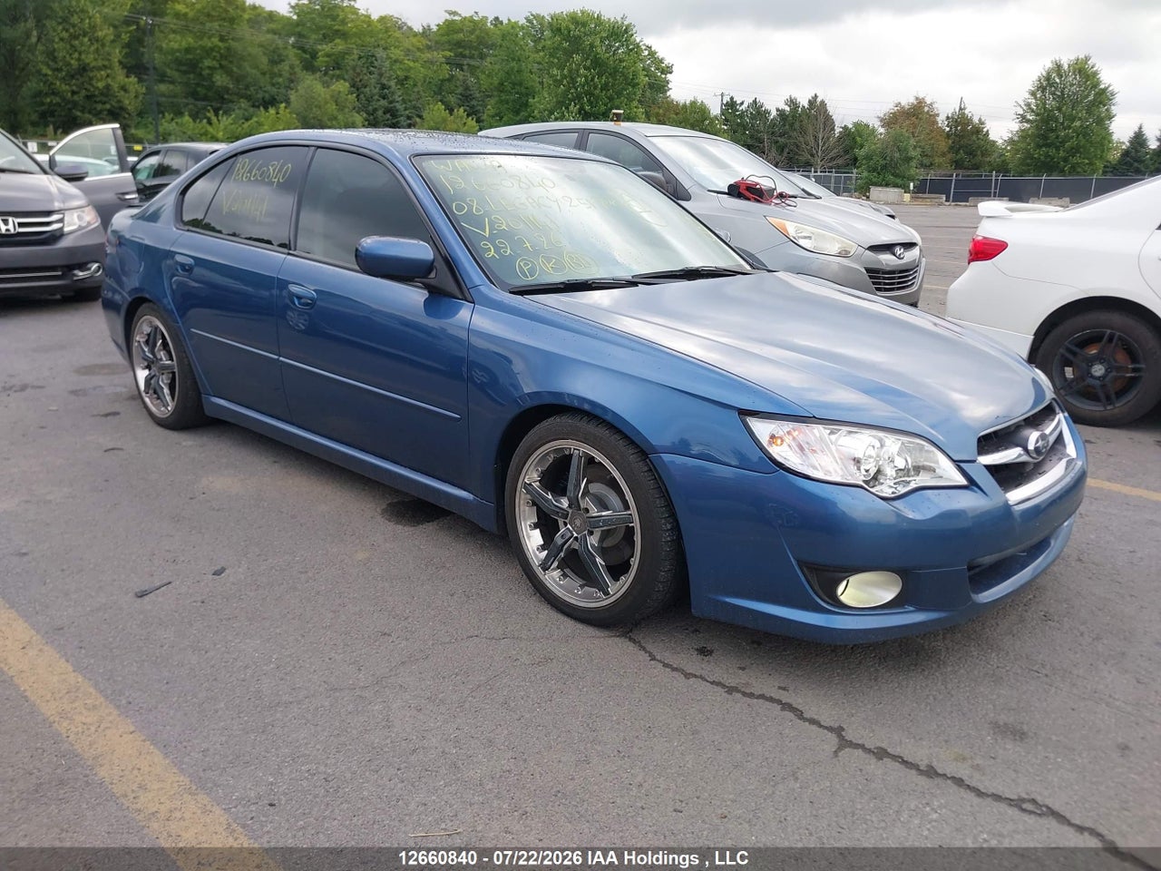 2008 SUBARU LEGACY 2.5 I/2.5 I TOURING PACKAGE thumbnail 2