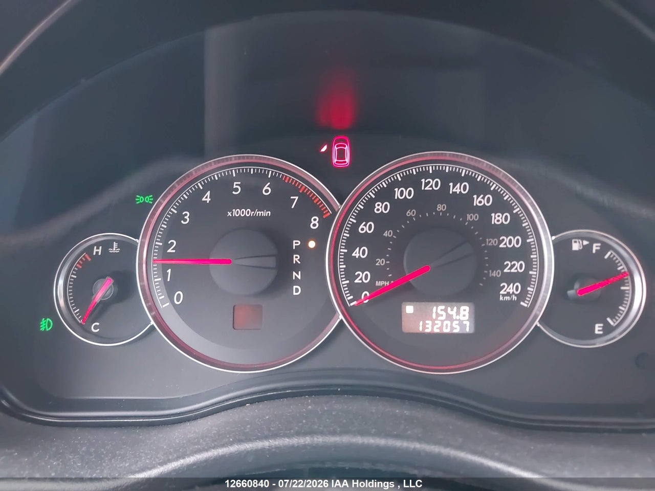 2008 SUBARU LEGACY 2.5 I/2.5 I TOURING PACKAGE thumbnail 8