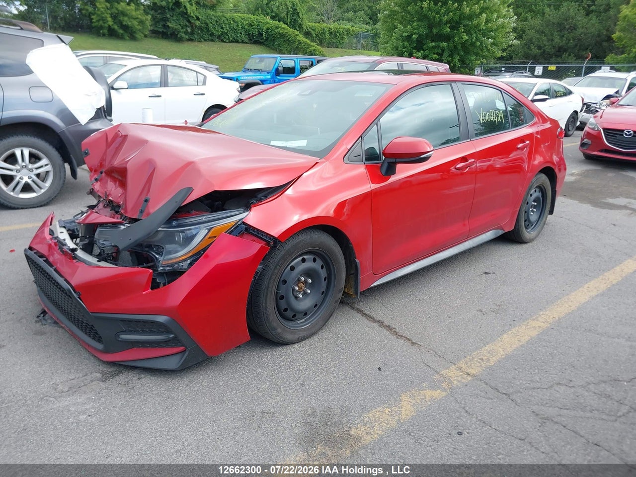 2020 TOYOTA COROLLA SE thumbnail 3