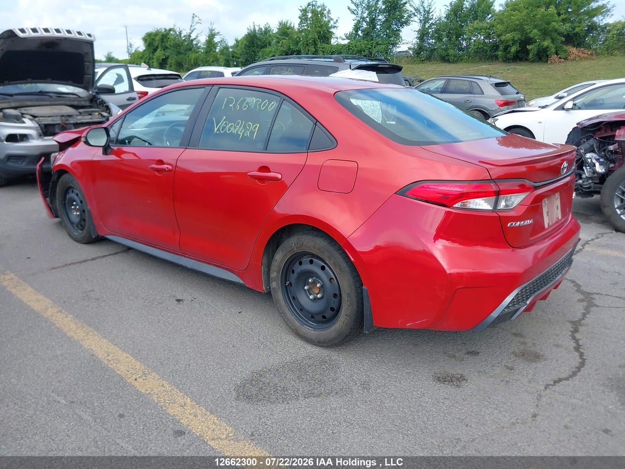 2020 TOYOTA COROLLA SE thumbnail 4