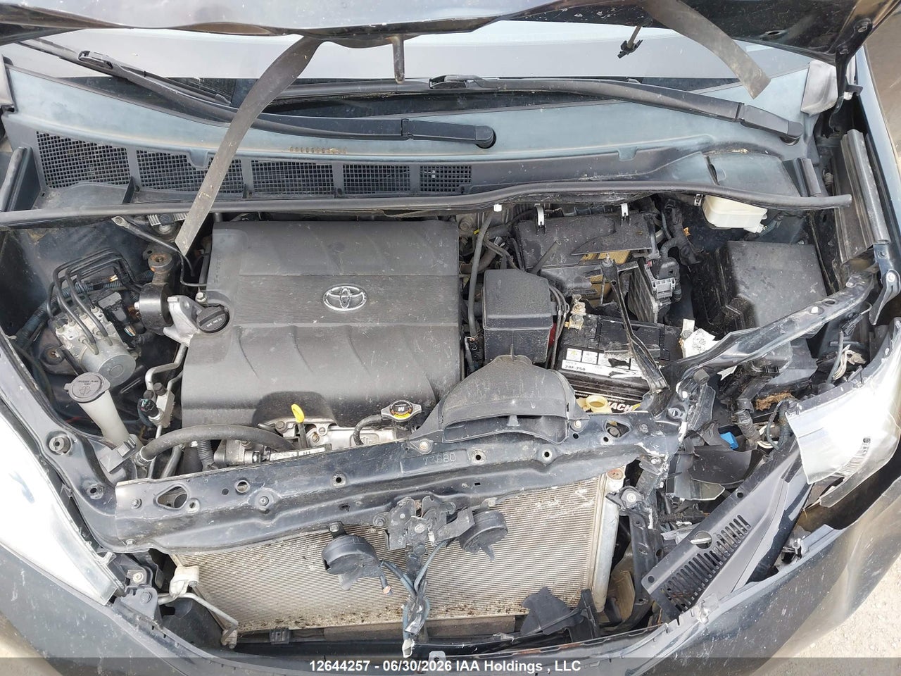 2015 TOYOTA SIENNA LE V6 thumbnail 10