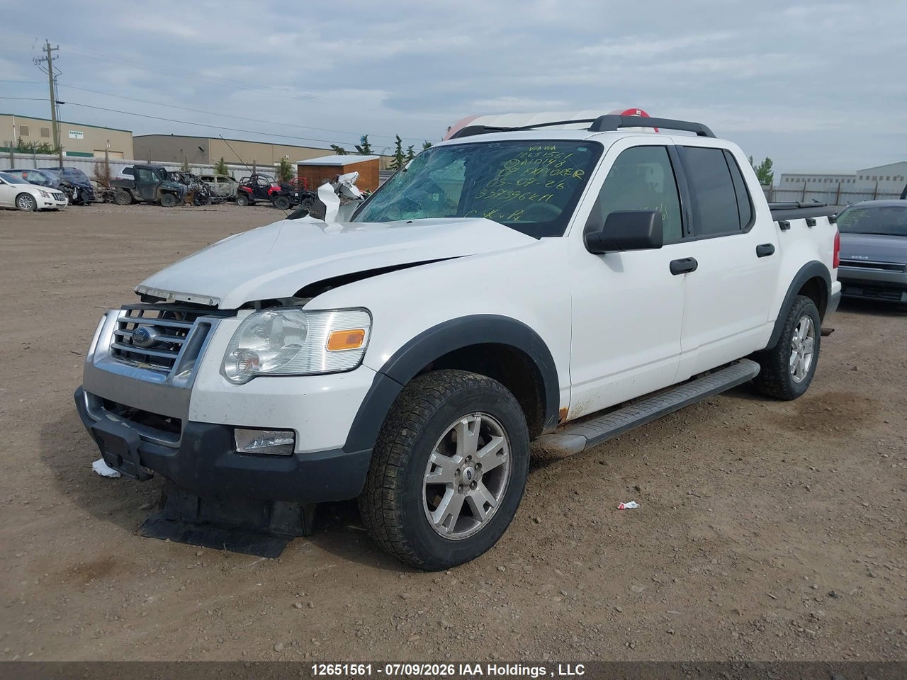 2007 FORD EXPLORER SPORT TRAC XLT thumbnail 3
