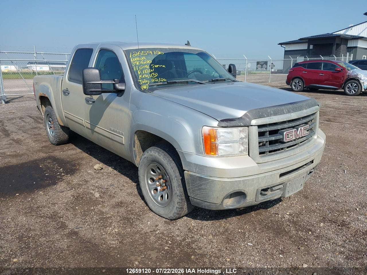 2011 GMC SIERRA 1500 SLE thumbnail 2