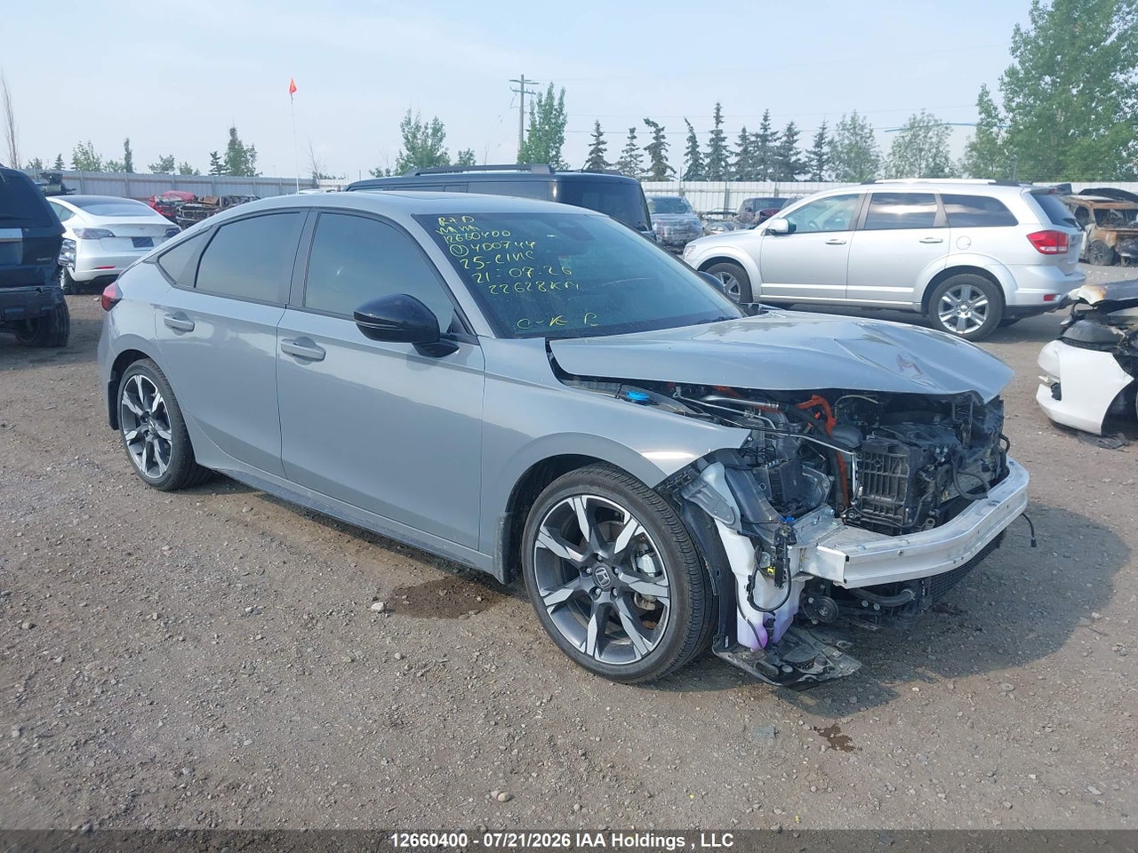 2025 HONDA CIVIC SPORT TOURING HYBRID thumbnail 2