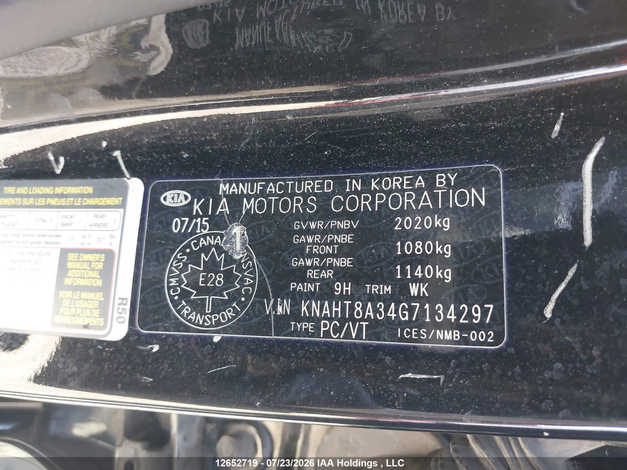 2016 KIA RONDO LX/LX VALUE thumbnail 10