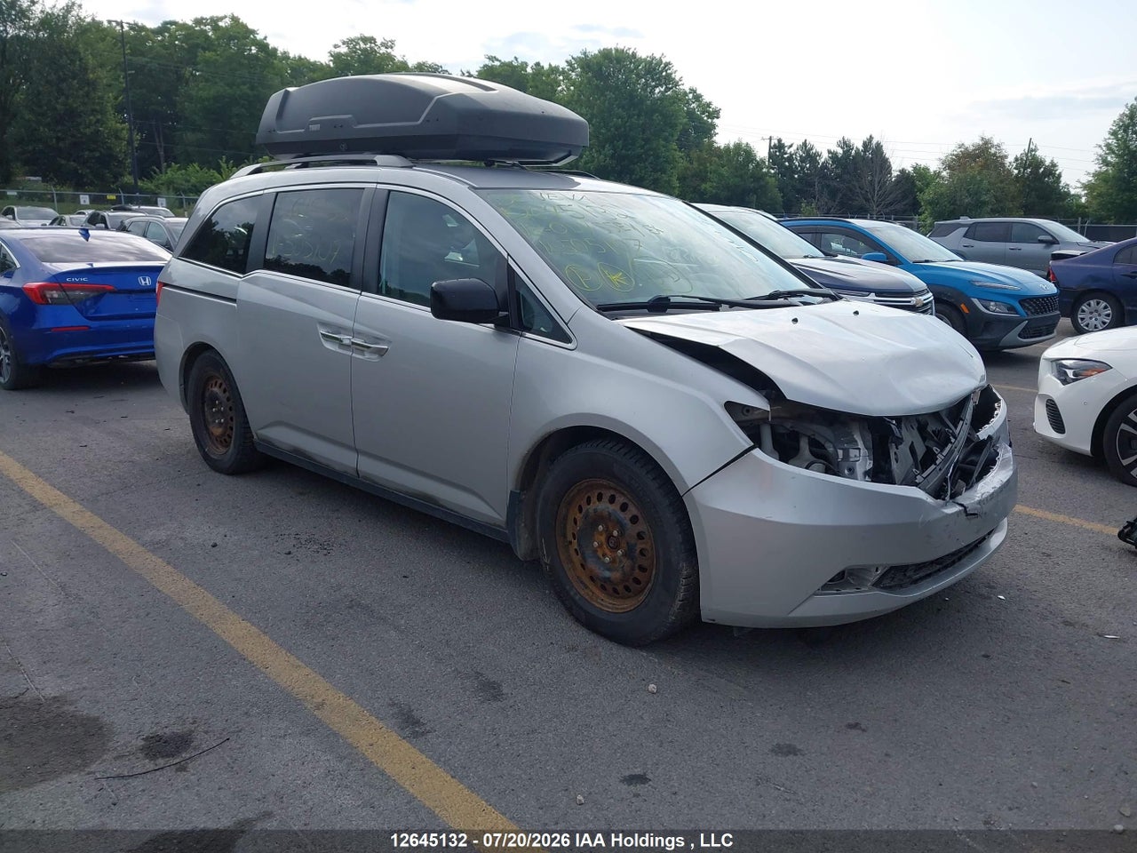 2013 HONDA ODYSSEY EX thumbnail 2