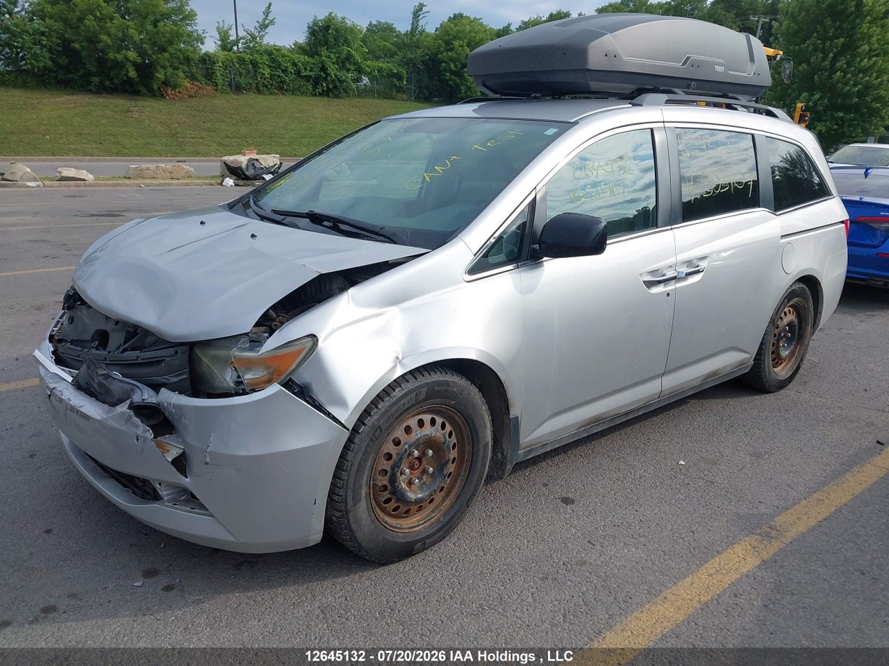 2013 HONDA ODYSSEY EX thumbnail 3
