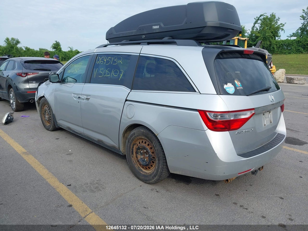 2013 HONDA ODYSSEY EX thumbnail 4