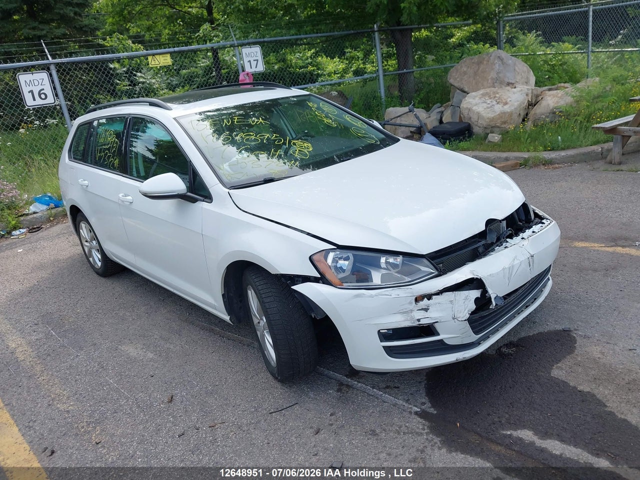 2017 VOLKSWAGEN GOLF SPORTWAGEN 1.8 TSI COMFORTLINE/1.8 TSI HIGHLINE/1.8 TSI TRENDLINE thumbnail 2