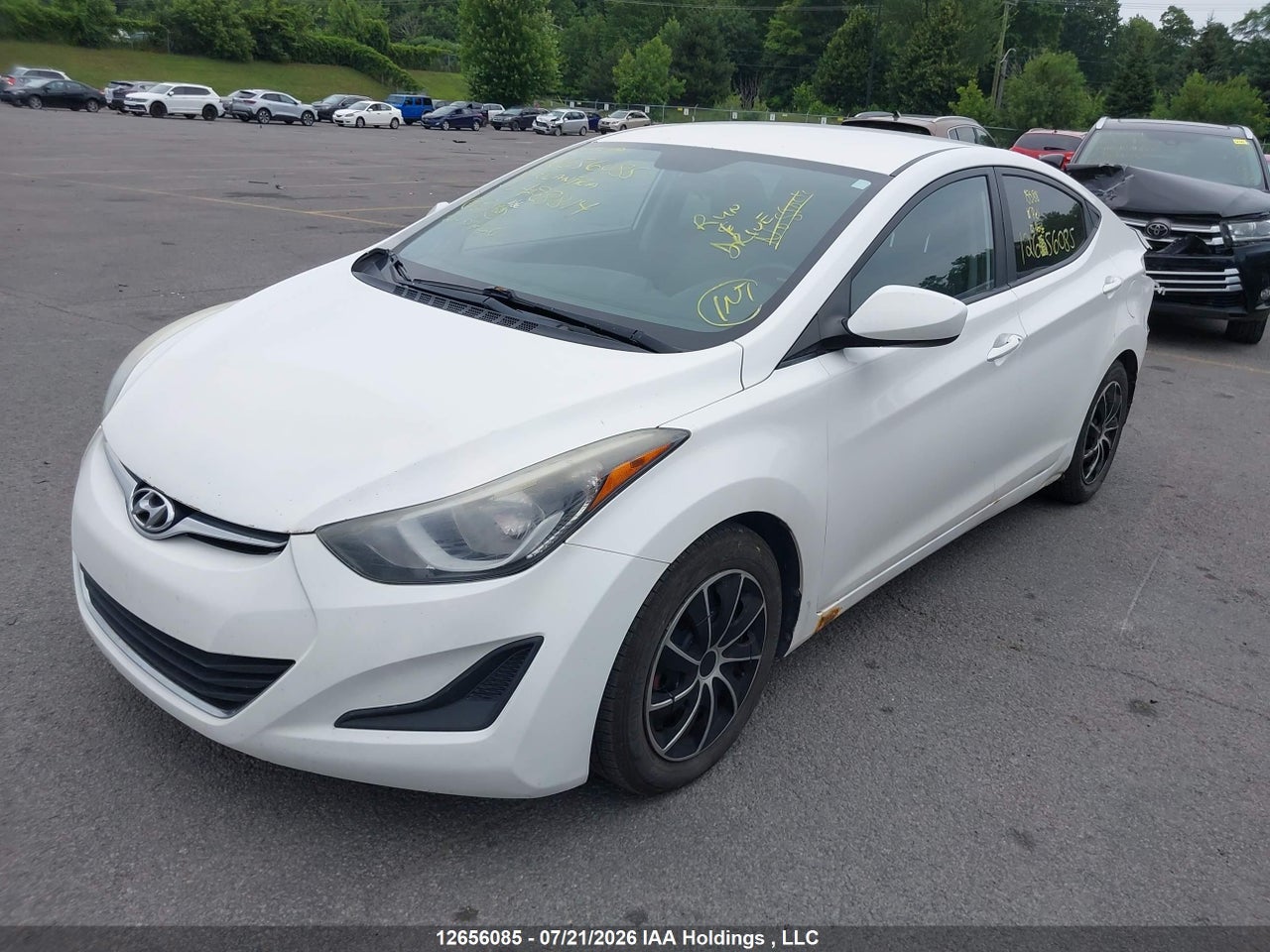 2014 HYUNDAI ELANTRA GL thumbnail 3