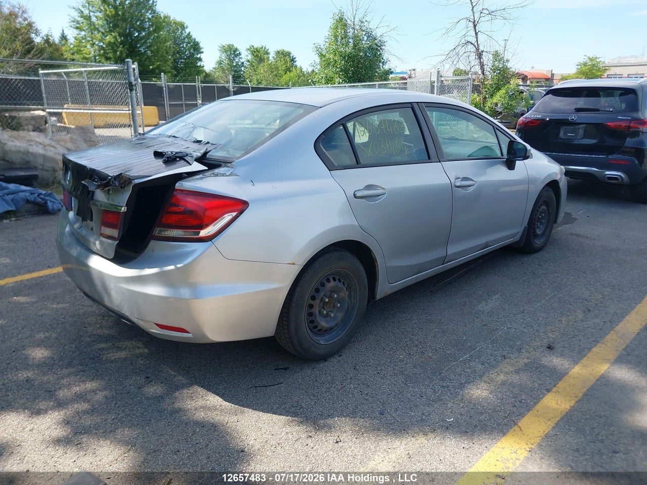 2014 HONDA CIVIC LX thumbnail 5