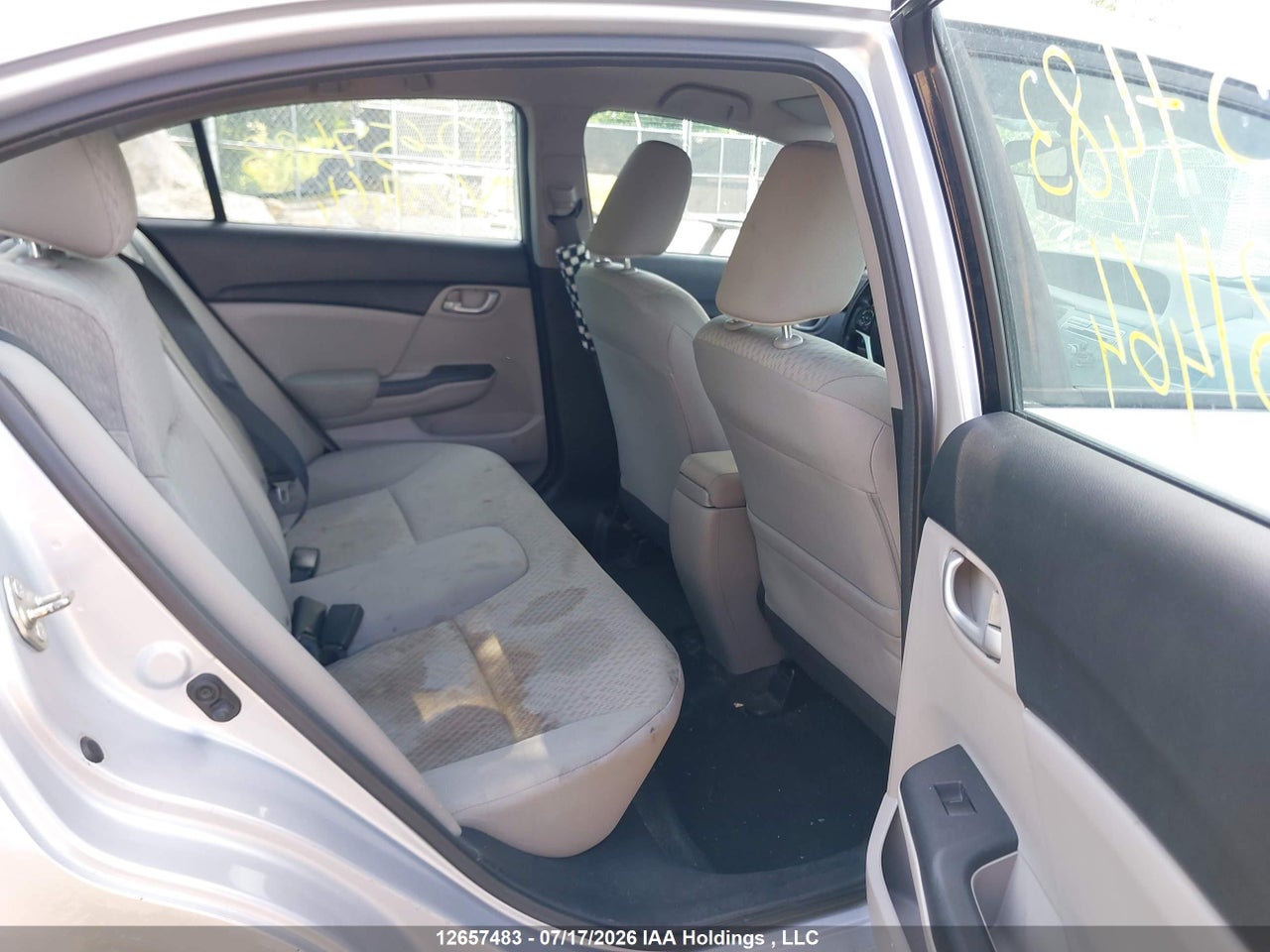 2014 HONDA CIVIC LX thumbnail 9