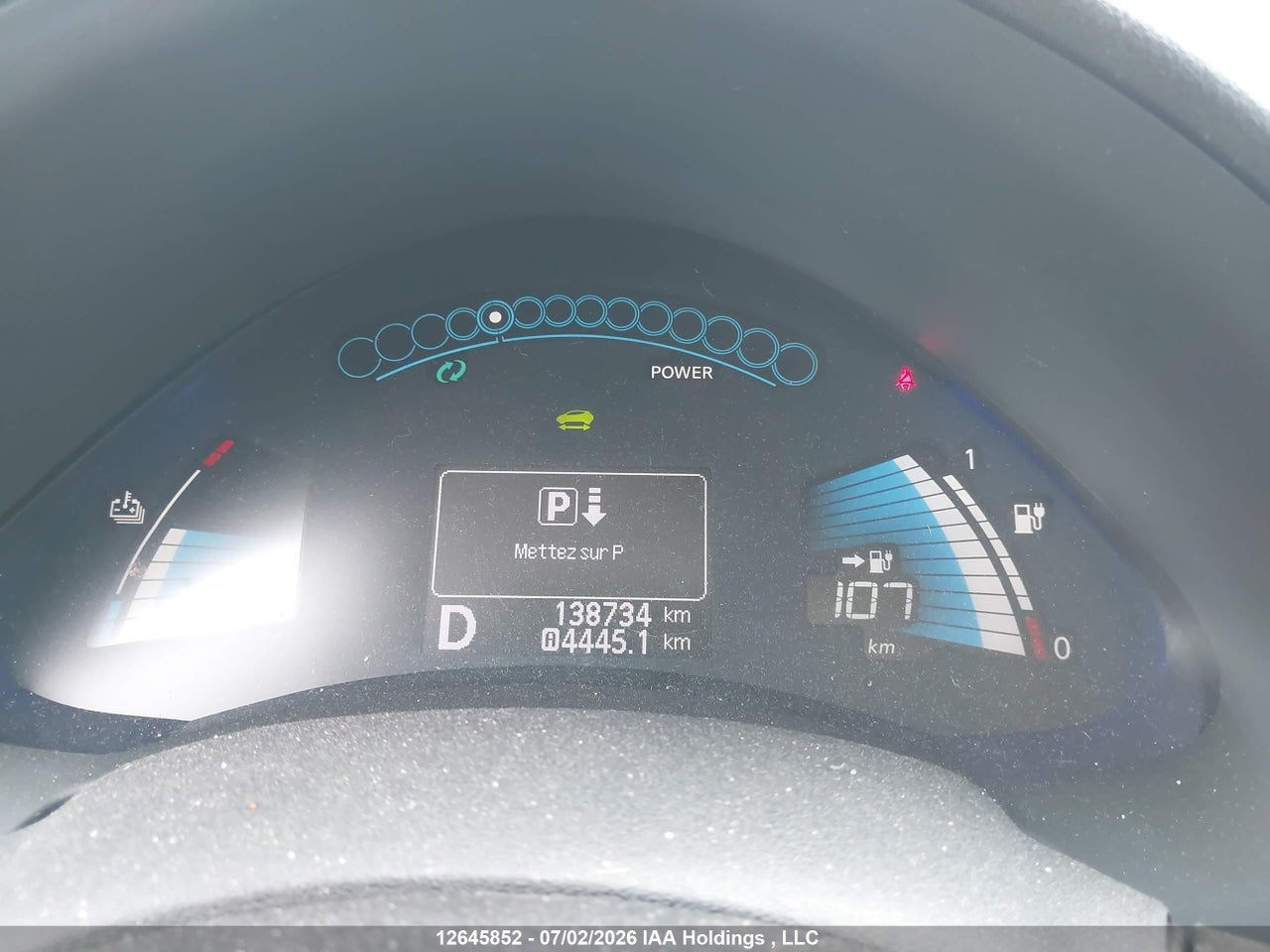 2015 NISSAN LEAF SL thumbnail 8