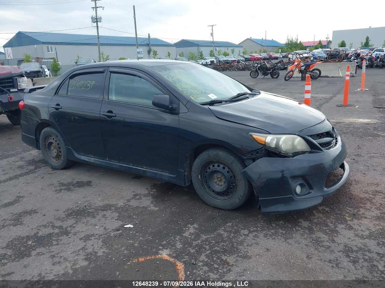 2013 TOYOTA COROLLA S thumbnail 2