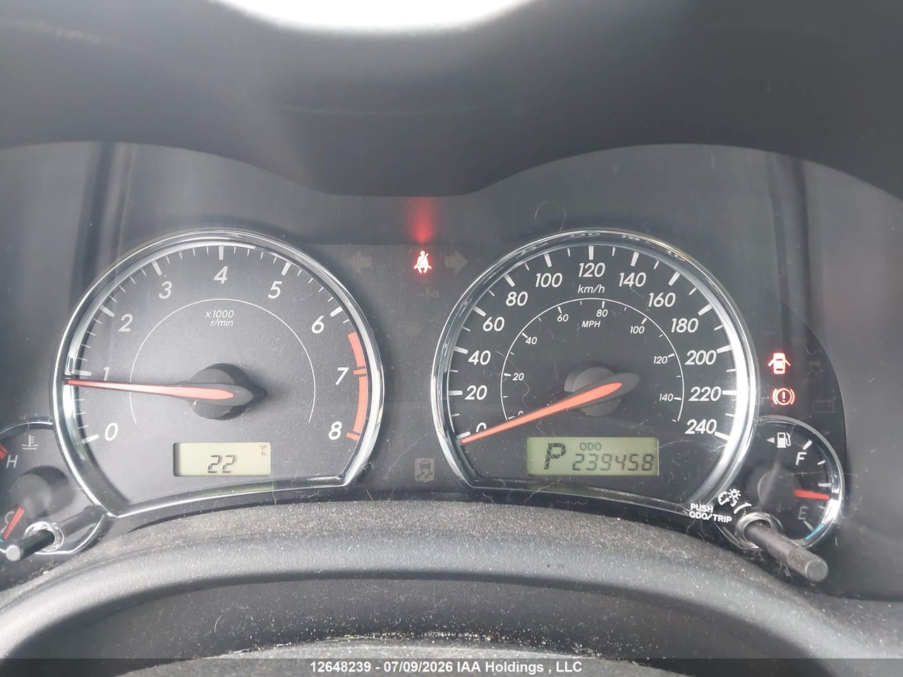 2013 TOYOTA COROLLA S thumbnail 8