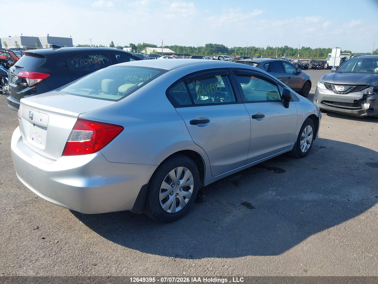 2012 HONDA CIVIC DX thumbnail 5