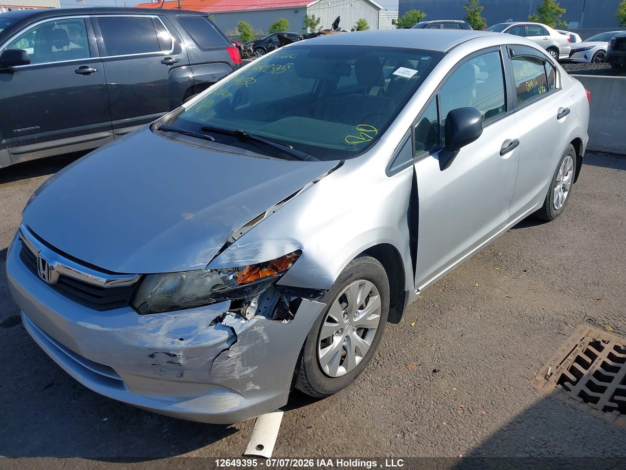 2012 HONDA CIVIC DX thumbnail 7