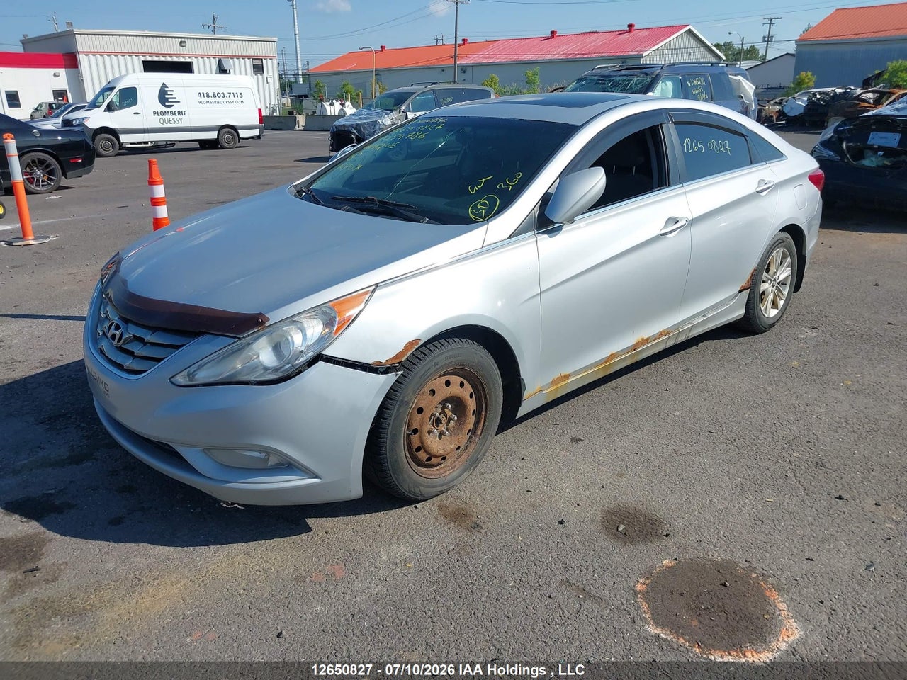 2011 HYUNDAI SONATA GLS thumbnail 3