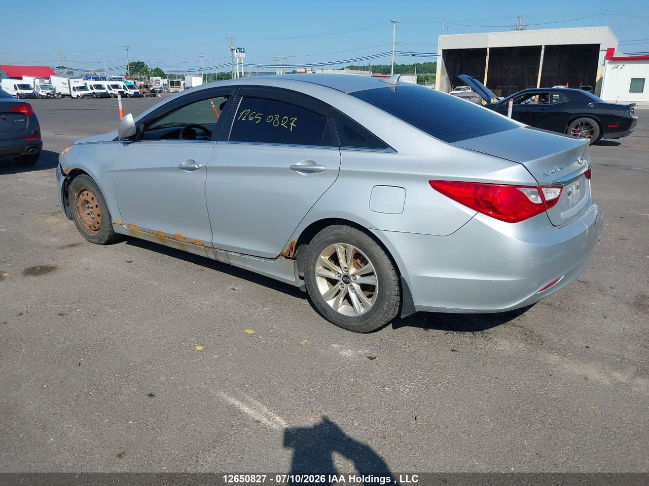 2011 HYUNDAI SONATA GLS thumbnail 4