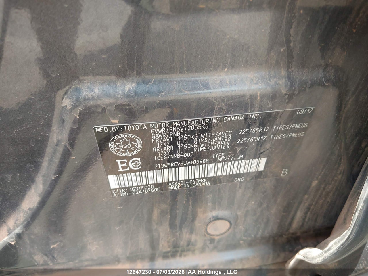 2018 TOYOTA RAV4 XLE thumbnail 10
