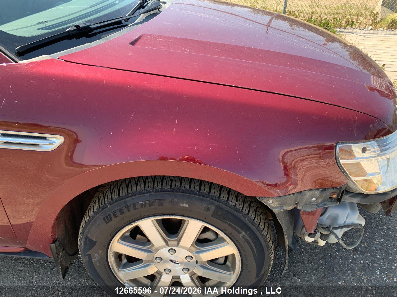2008 FORD TAURUS SEL thumbnail 12