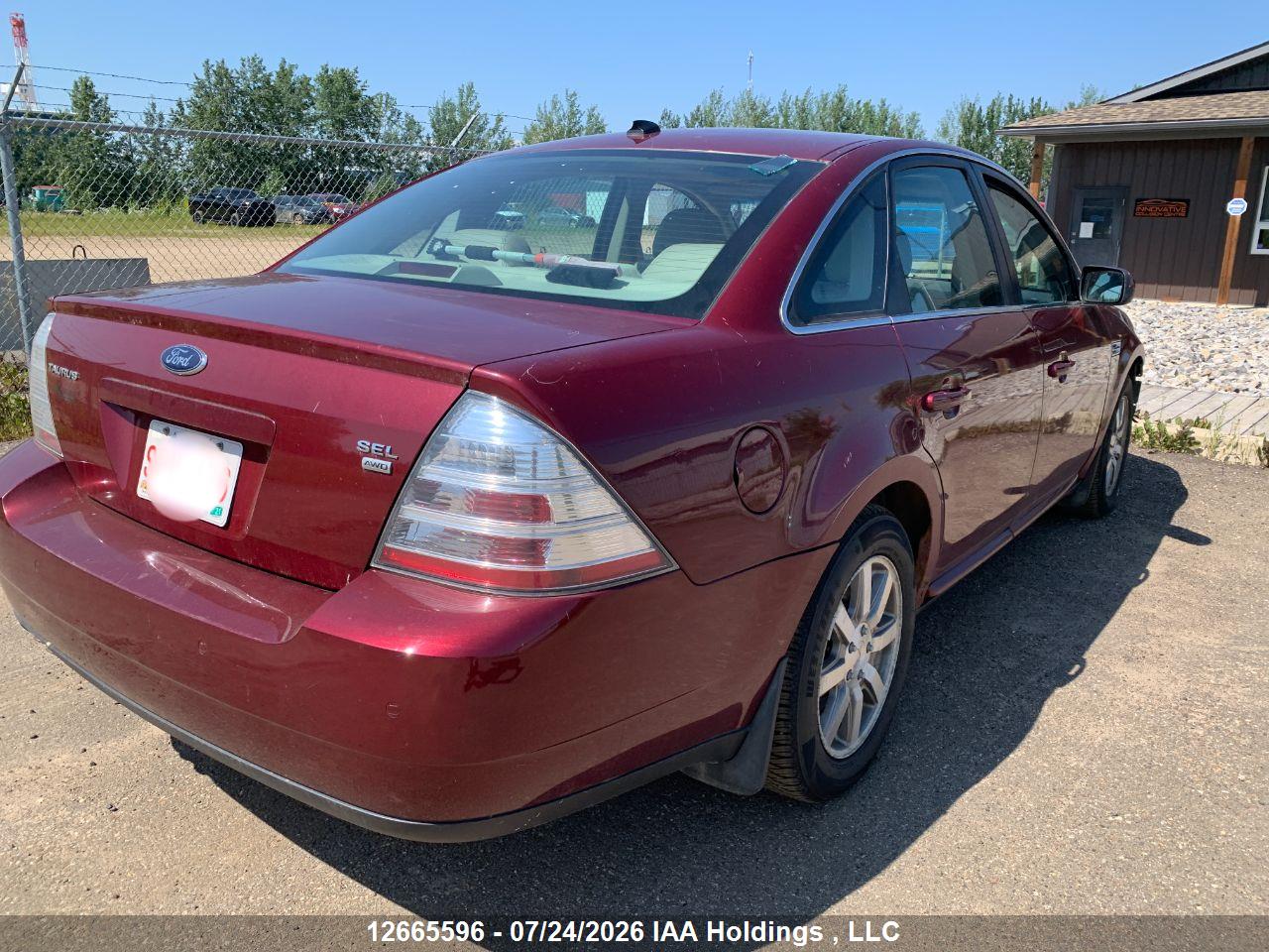 2008 FORD TAURUS SEL thumbnail 4